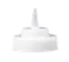 TableCraft 53TC - Clear Wide Mouth Cone Tip Top for 53mm Squeeze Bottles, Dishwasher Safe, NSF 1 image