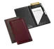 TableCraft 59BK - 5-1/4" x 9" Black & Gold Check Holder, 14-Point Vinyl, Double-Fold, “Thank You” 2 image