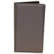 TableCraft Products 59BR - Brown Check Holder, 5-1/4" x 9", 14pt Vinyl with Gold 'Thank You' Imprint 1 image