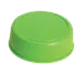 TableCraft Products 63FCAPLGN Green 63mm Squeeze End Cap, Plastic, NSF Certified - Pack 1 image