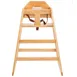 TableCraft Products 6565104 Wood High Chair 1 image