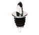 TableCraft 670 Liquor Pourer – 12‑Pack Free‑Flow Chrome Spout, BPA‑Free Plastic, Silver Finish, No Collar, Hand Wash Only 1 image