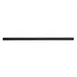TableCraft Products 700135 Straws - 10" Paper Drinking Straws, 8mm Black - 500/Pack 1 image
