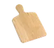 TableCraft Products 79 - 13-1/2" x 7-1/2" Rectangular Wooden Bread Board, 4" Handle, Natural 1 image