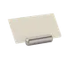 TableCraft Products 795 - Stainless Steel 3" Menu Card Holder, 2" x ½", 1–4" Width, Hand Wash Safe 1 image