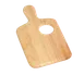 TableCraft Products 79A - Wooden Bread Board, 13-1/2" x 7-1/2" x 3/4", 4" Handle, Natural 1 image