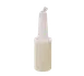 TableCraft Products 8032W PourMaster Unit, 32oz/1qt Polyethylene, White, Dishwasher Safe, BPA‑Free 1 image