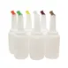 TableCraft Products 8064A PourMaster Unit, 64oz (1/2 Gal) BPA‑Free Polyethylene, Color‑Coded Caps 1 image