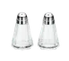 TableCraft 80S&P-2 Salt Pepper Shaker, 1 oz, 1-3/4" x 3-1/8" H, Glass Jar, Chrome Top, 2 Dozen 1 image