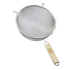 TableCraft Products 84 Mesh Strainer, 8" Dia., Double Fine Mesh, Tinned, Wooden Handle 1 image