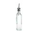 TableCraft Products 9085 Oil/Vinegar Cruet Bottle 8-1/2 oz., Green Tinted Square Glass Steel Pourer 1 image