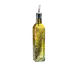 TableCraft Products 916 - 16 oz Green Tinted Glass Oil & Vinegar Cruet Bottle with Steel Pourer 2 image