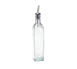 TableCraft Products 916 - 16 oz Green Tinted Glass Oil & Vinegar Cruet Bottle with Steel Pourer 1 image