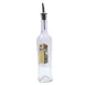 TableCraft Products 933J Oil & Vinegar Cruet Bottle, 16 oz Clear Glass, Dishwasher-Safe 1 image