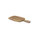 TableCraft Products ACAMBB1507 - Acacia Bread Board, 10½" x 7¼" x ½", with 4½" L Nickel Handle, Wood 1 image