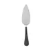 TableCraft AM3331BK Antimicrobial Serving Spoon, 9-5/8" Length, 18-0 Stainless Steel, Black Handle 1 image