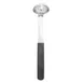 TableCraft AM5301BK Antimicrobial Ladle 1-oz 2-1/4"x2"x10" Black Handle 18-0 Steel Dishwasher-Safe 1 image