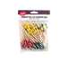 TableCraft BAMBA45 4-1/2" Bamboo Picks, Red Yellow Green Blue, 100/Pack 2 image