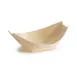 TableCraft BAMDB65 - 5 oz Pinewood Disposable Bowl, 6-1/2" x 3-1/2", Eco-Friendly, 50/Pack 1 image