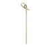 TableCraft Products BAMK45 - Knot Picks, 4-1/2" Bamboo Skewers, 4"-6" Size, Natural Finish - 100/Pack 1 image