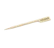 TableCraft Products BAMP35VG - 3½" Bamboo Food Picks, 2"-3" Length, Vegan Cash & Carry, 100/Pack 1 image