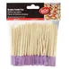 TableCraft BAMP45PR - Cash & Carry Bamboo Paddle Pick, 4-3/4", Purple, 100/Pack 2 image