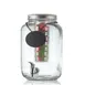TableCraft BDG3000 Mason Jar Dispenser, 2‑3 Gal Glass, 7‑3/4" W x 12‑1/2" H, Ice Core & Infuser 1 image