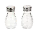 TableCraft BH2 Salt/Pepper Shaker – 2oz Glass Jar, 3-1/2" Height, Stainless Top, Beehive 1 image