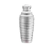TableCraft BH377 Beehive Bar Shaker Set, 24 oz, Stainless Steel, 3-Piece, Dishwasher Safe - 1/Set 1 image