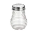 TableCraft BH4 Cheese & Spice Shaker – 6 oz. Clear Glass, Chrome Plated Top, Metal Lid 1 image