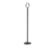 TableCraft BK1908 Menu Card Holder – 8" Tall Metal Number Stand, Black Powder Coat, Flat Bottom 1 image