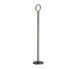TableCraft BK1915 Number Stand, 15" Tall, Flat Bottom, Black Powder Coat, Metal Base 1 image
