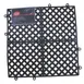 TableCraft Products BM1212 - 12" x 12" Black Bar Mat, Interlocking Snap, Non‑Slip, Drainable, NSF 1 image