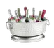 TableCraft BT1815 Tub, 5-7 Gal, 18" x 15-1/4" x 8-3/4", Oval Stainless Steel, Dishwasher Safe 2 image