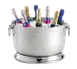 TableCraft BTB1610 6‑Gallon Beverage Tub, Stainless Steel, 15‑3/4” Dia. × 9‑1/2”, 20‑24 qt 2 image
