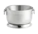 TableCraft BTB2111 Beverage Tub, 8-4/5 Gal, 20-1/2" Dia x 11", Double Wall Stainless Steel 1 image
