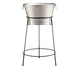 TableCraft BTS2137 Stand-Only Wine Bucket, 21-3/4" Dia. x 30" H, Black Metal, Fits BT21 1 image