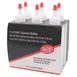 TableCraft C1104 4oz Clear Squeeze Bottle, Cone Tip, Single Tip, Red Cap, Dishwasher Safe - 1 Pack 1 image