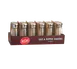 TableCraft C132-12 Salt Pepper Shaker, 3 Oz Glass, 1‑7/8" Dia x 4‑1/2" H, Steel Top - 12/Pack 1 image