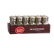 TableCraft Products C154-12 - 3 Oz Glass Salt Pepper Shaker, 1.5" x 4" Steel Top, Safe - 12/Pack 1 image