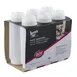 TableCraft C32SV - 32oz Clear Squeeze Bottle, 3-1/4" x 3-1/4" x 9-3/4", 63mm Opening - 6/Pack 2 image