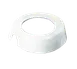 TableCraft C4848 - 48oz ID Collar for Dispenser, Plain, Dishwasher Safe, Fits Models 483 & 484 1 image