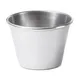 TableCraft C5067 - 2-1/2 Oz Stainless Steel Cash & Carry Sauce Cup, Dishwasher Safe, 12/Pack 1 image