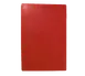 TableCraft Products CB1218RA Cutting Board, 12" x 18" x 1/2", Polyethylene, Red 1 image
