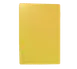 TableCraft CB1520YA - 15" x 20" ½" Yellow Polyethylene Cutting Board, NSF, Dishwasher Safe 1 image