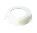 TableCraft CB21 ID Collar, Lite Italian Beige Print, Plastic, Fits 48-Oz 483/484, USA Made 1 image