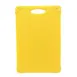 TableCraft CBG1218AYL - 12" x 18" ½" Yellow Cutting Board, Anti‑Slip Handle, Heat‑Resistant, HACCP NSF 1 image