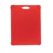 TableCraft CBG1520ARD - 15" x 20" 1/2" Red Commercial Plastic Cutting Board, Anti‑Slip, NSF 1 image