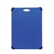 TableCraft CBG1824ABL - 18" x 24" 1/2" Blue Cutting Board, Handle, Anti‑Slip, Heat‑Chemical, NSF 1 image