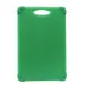 TableCraft CBG1824AGN Green 18" x 24" ½" Thick Commercial Plastic Cutting Board Handle NSF 1 image